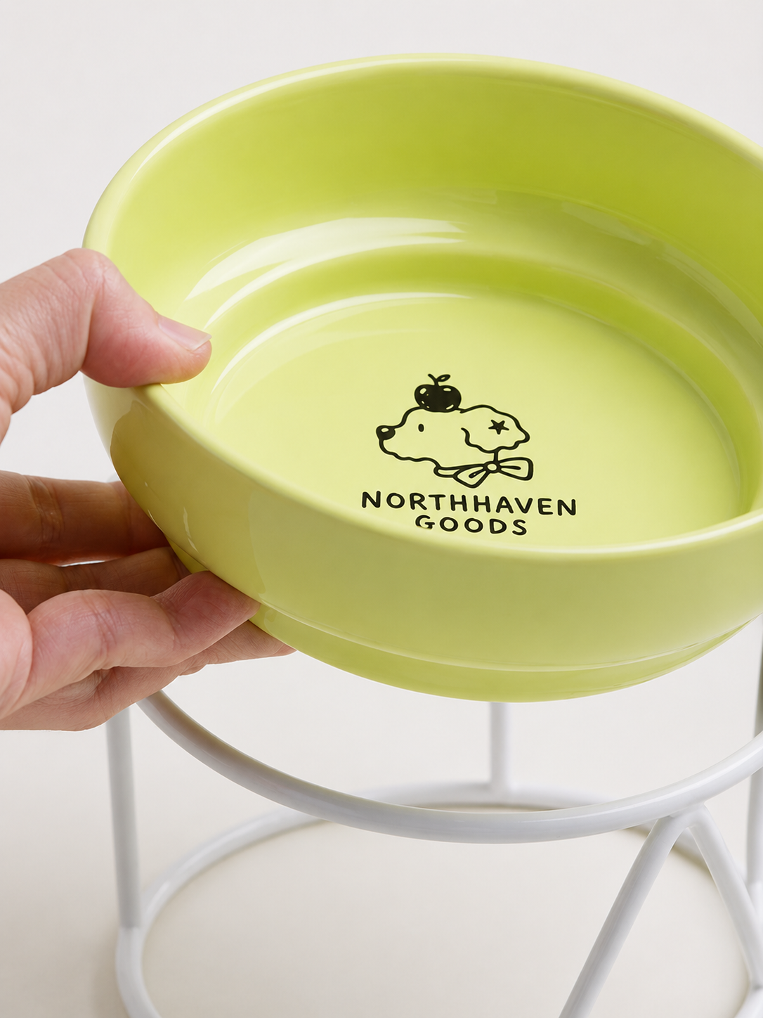 Non-Slip Pet Water and Food Bowl for Cats and Small Dogs