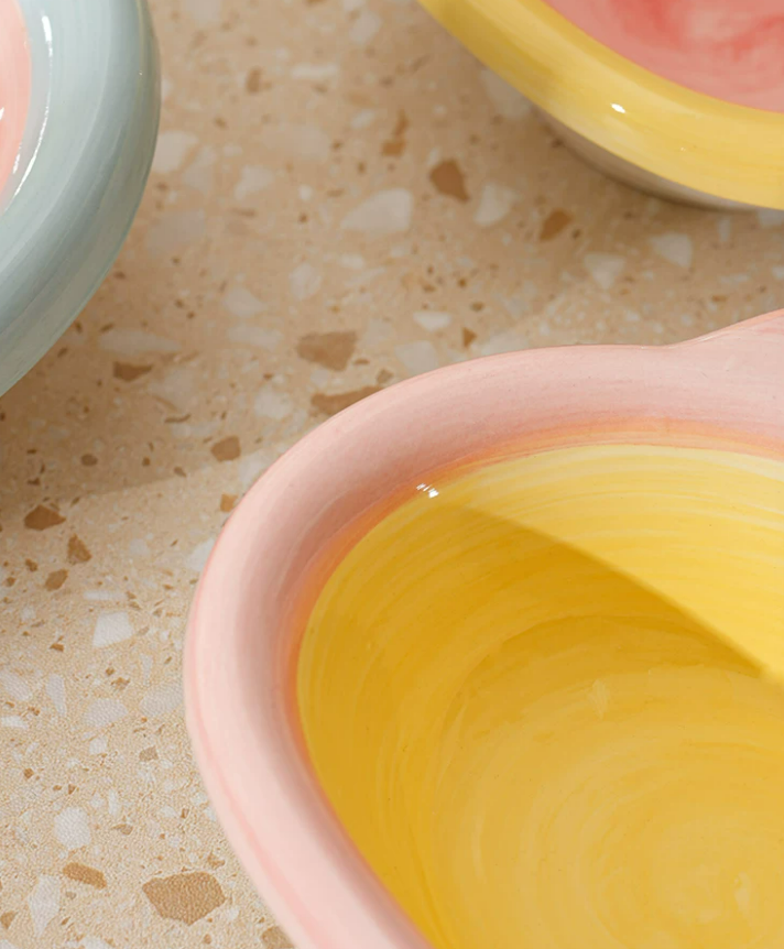 Anti-Chin Acne Ceramic Pet Food Bowl with Non-Slip Design